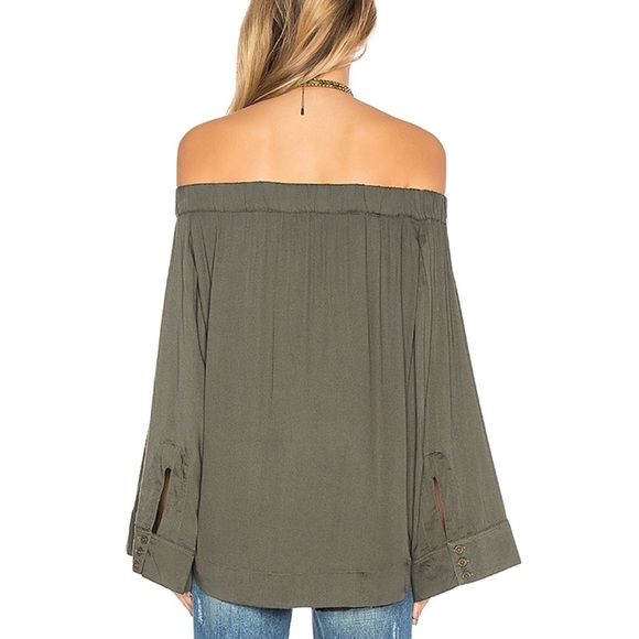 One Teaspoon The Boy Bowie Top Green - Picture 6 of 8